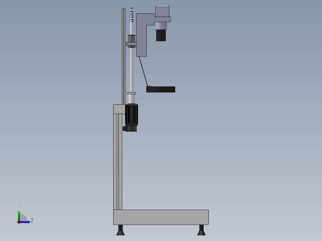 视觉拍照机构 1686323左视图
