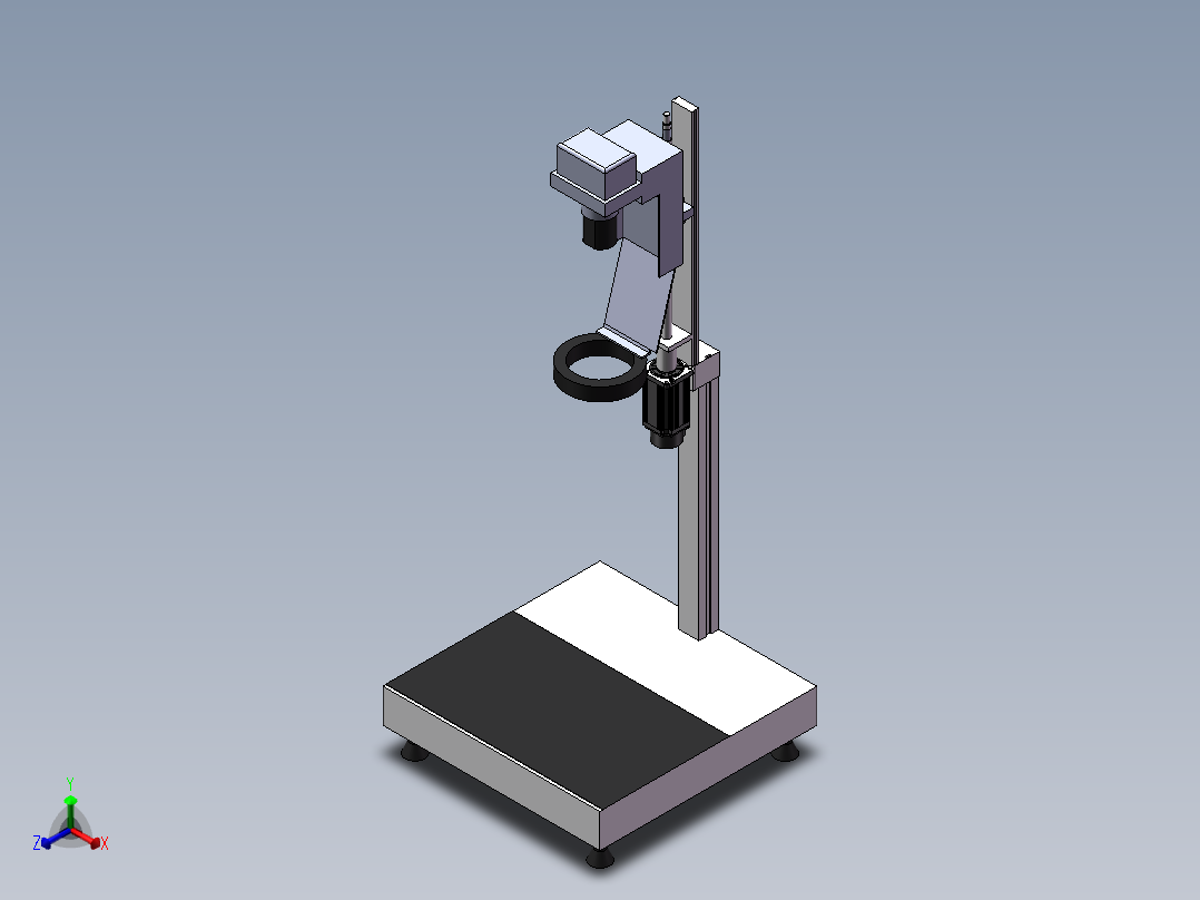 视觉拍照机构 1686323正等轴测图