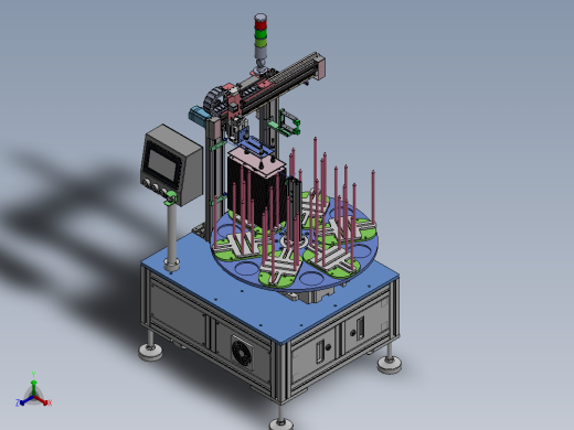 转盘式供料机构