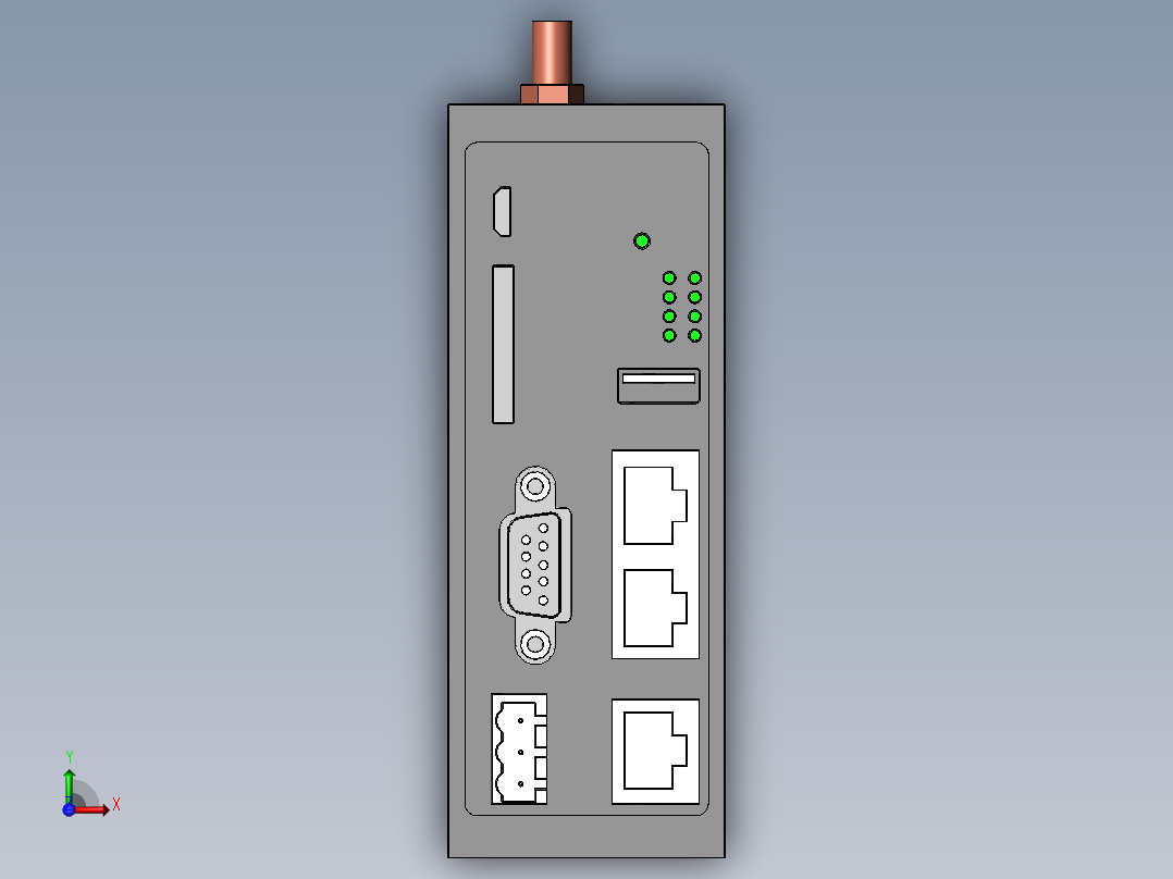 维控V-BOX S-NG前视图