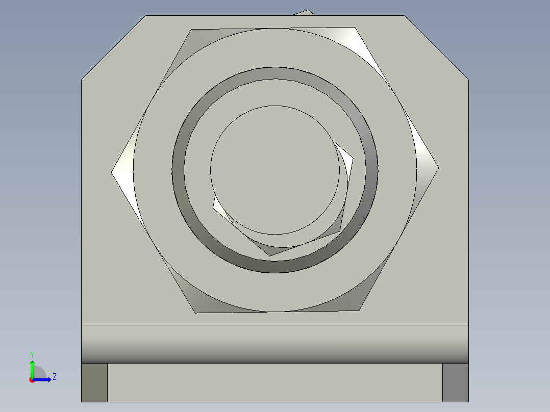 循环气缸机构S左视图