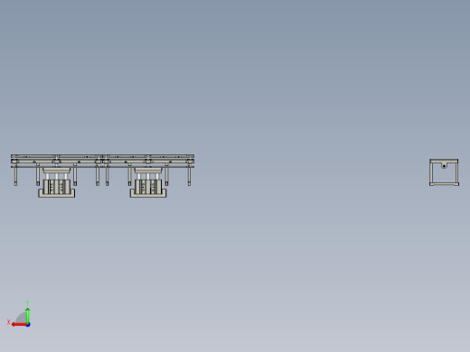 全自动铜膜天线切割检测自动化生产线S2d01-012底膜真空吸附平台后视缩略图