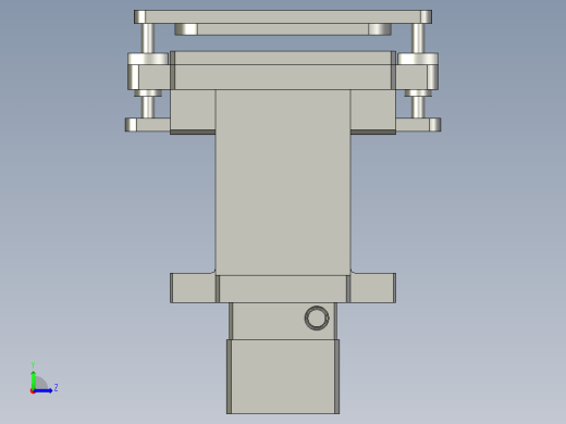 全自动铜膜天线切割检测自动化生产线S2d01-012底膜真空吸附平台左视缩略图