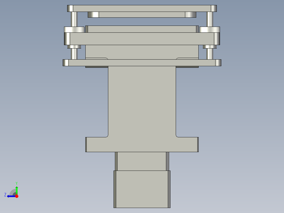 全自动铜膜天线切割检测自动化生产线S2d01-012底膜真空吸附平台右视图