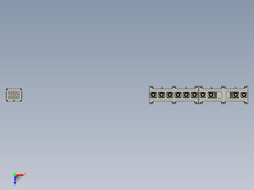 全自动铜膜天线切割检测自动化生产线S2d01-012底膜真空吸附平台俯视缩略图