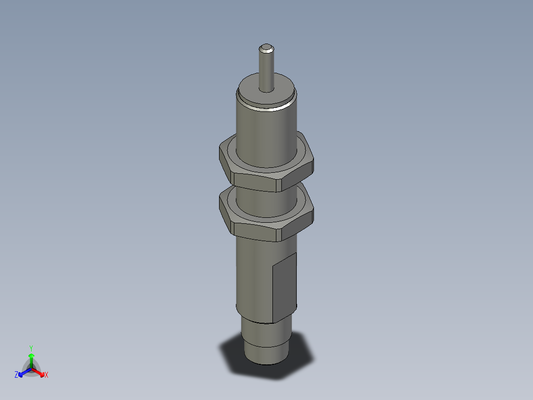 亚德客缓冲器ACJ1210N主视图