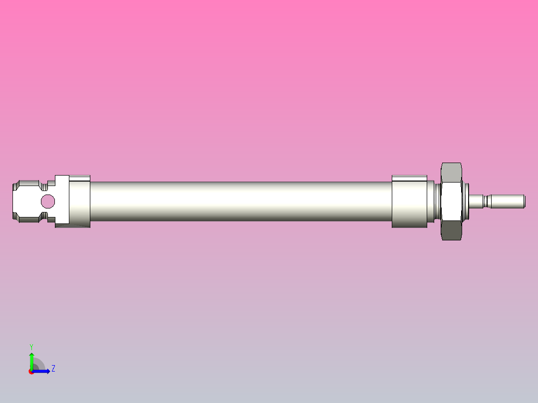 FESTO气缸DSNU-10-60-P-A---_0_左视图