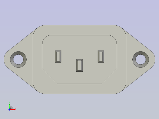 电源插座15A-250V_LECI_DB-14前视缩略图