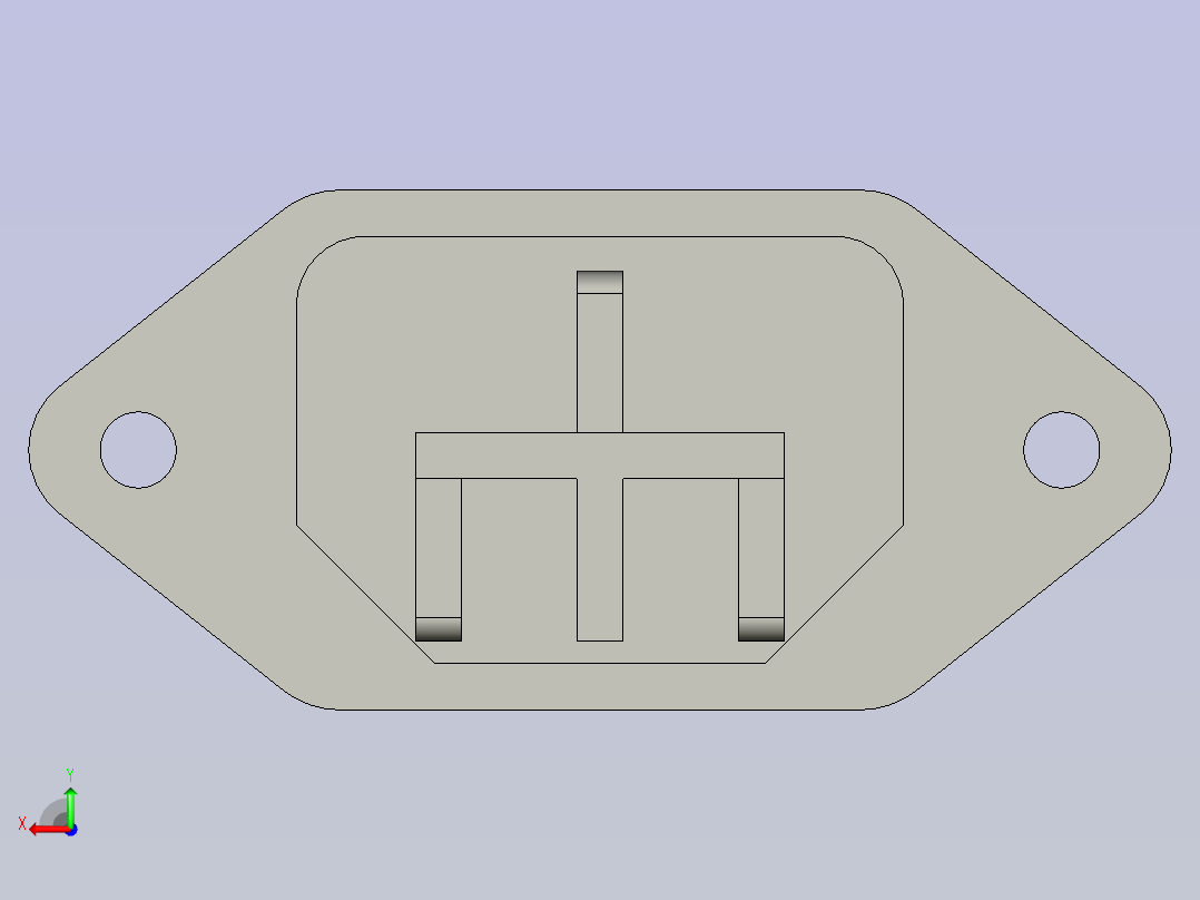 电源插座15A-250V_LECI_DB-14后视图