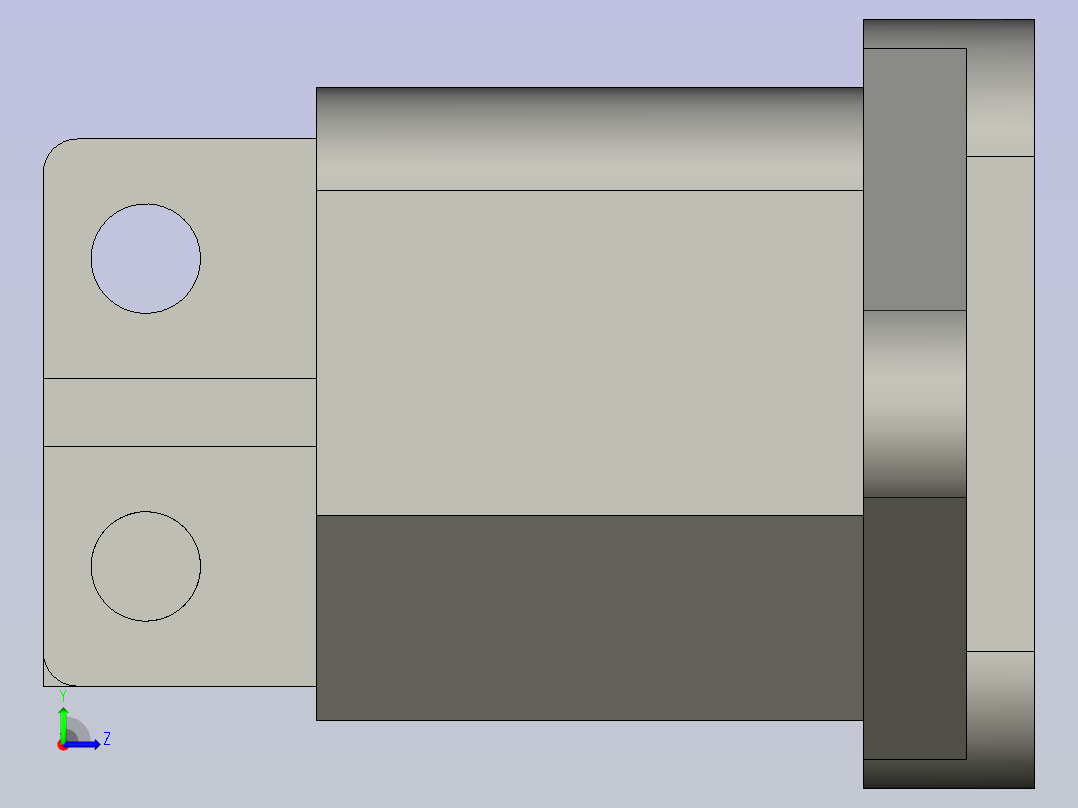 电源插座15A-250V_LECI_DB-14左视图