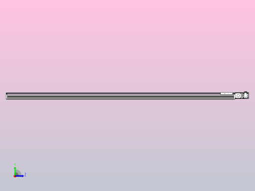 皮带直线轴半封闭可选导轨TPA-HNB-120D-110-L2250-MR-C-P40-N3左视缩略图