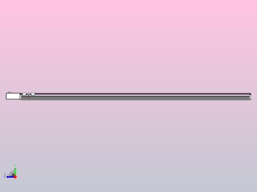 皮带直线轴半封闭可选导轨TPA-HNB-120D-110-L2250-MR-C-P40-N3右视缩略图