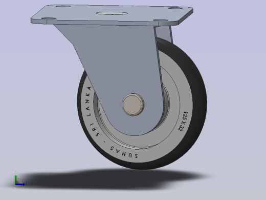 A0004925-125X32 转向轮 _ Suhas 品牌