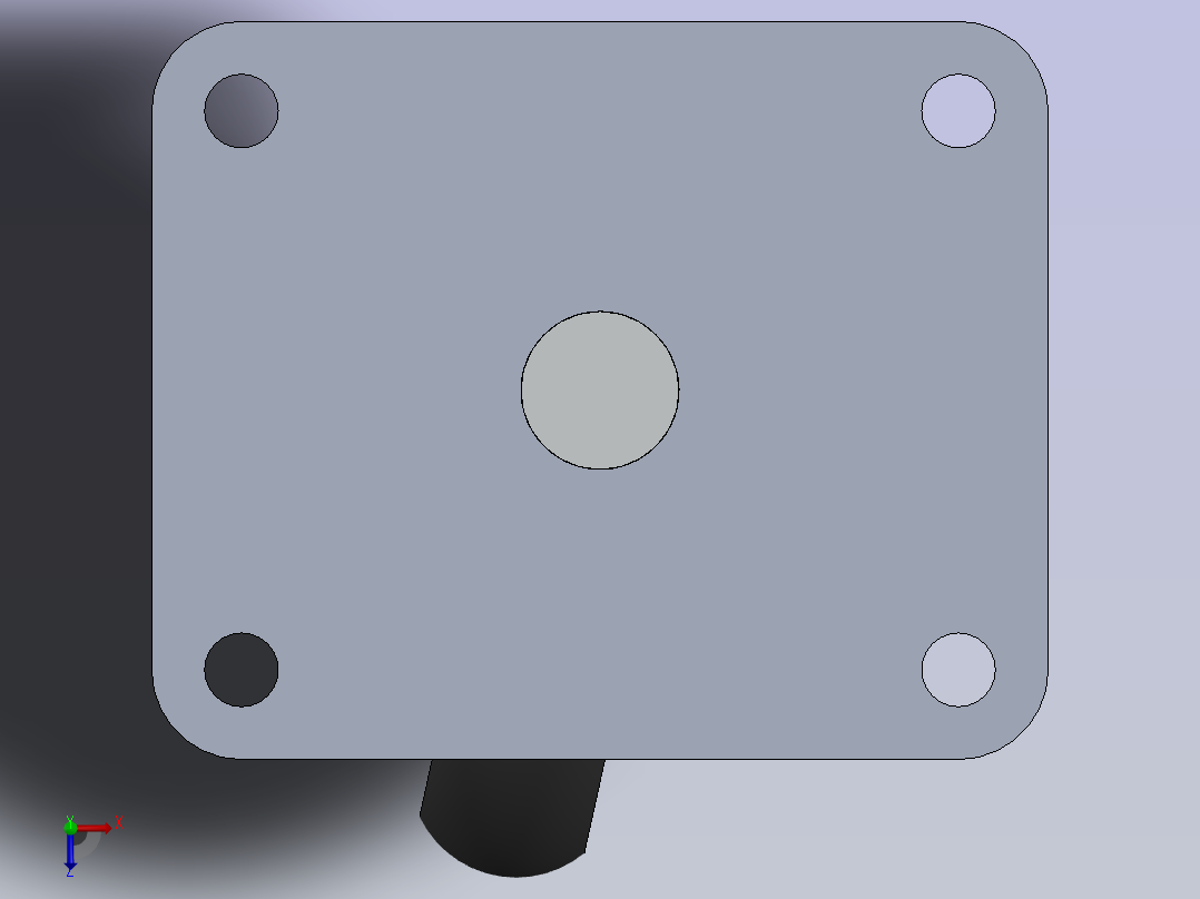 A0004925-125X32 转向轮 _ Suhas 品牌俯视图