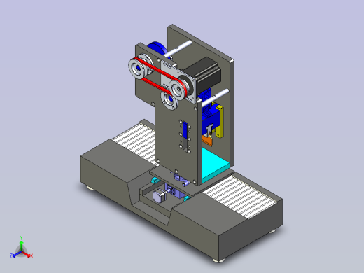 巧克力自动切割成型机设计