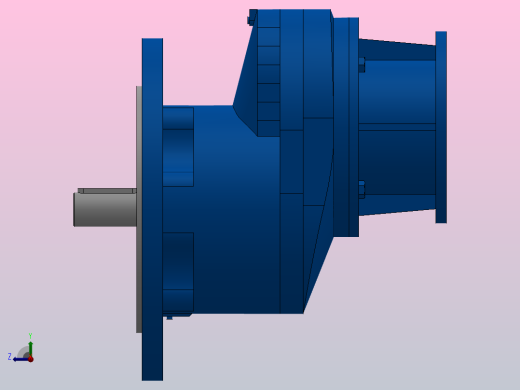 RXF67ZP斜齿轮减速机RXF67-1.6-M1-P63-Φ250右视缩略图