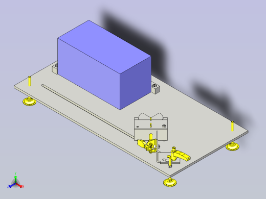 一款带调整夹紧角度的夹具3D图纸