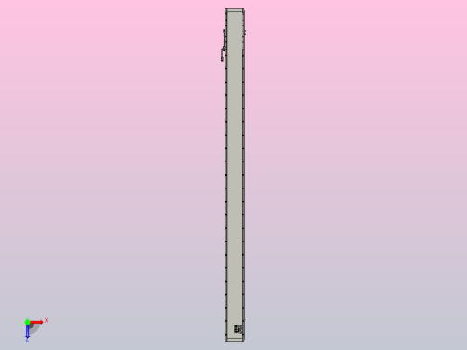 直驱直线电机轴TPA-LNP2-170-35C6-1-L2580-3-C-05-N3俯视缩略图