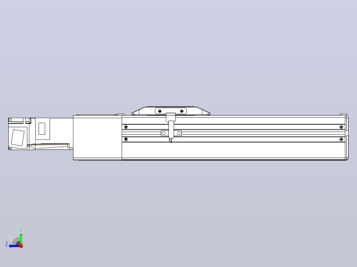 滚珠丝杠直线轴带导轨全封闭TPA-HCR-65S-1610C-L150-M-C-P10-N3右视缩略图