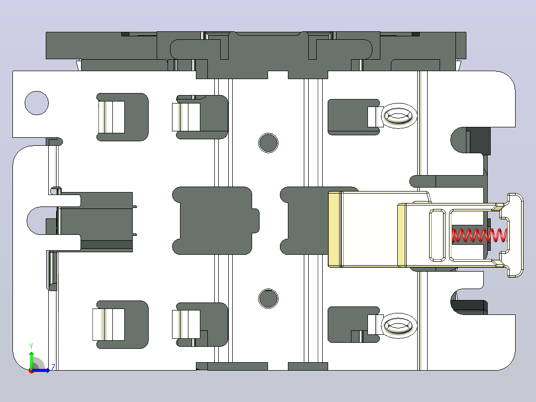 TTC1 -D80 11 AC3-80A接触器左视图