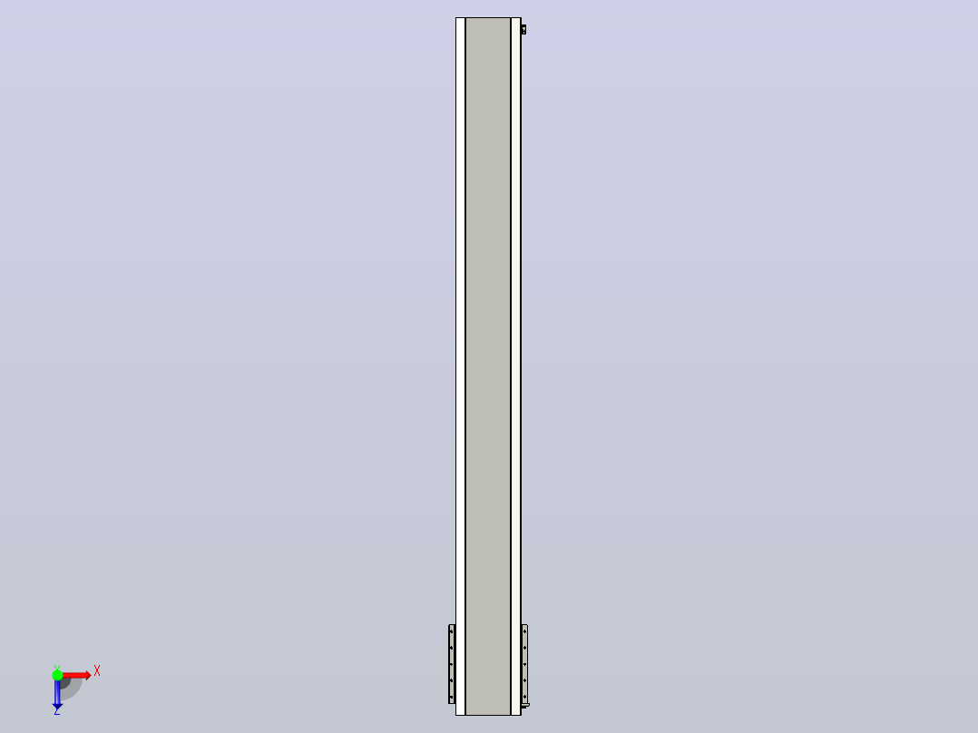 直驱直线电机轴TPA-LNP-200D-P22-L1800-C-1-3-C-10-N3(磁栅尺)俯视图