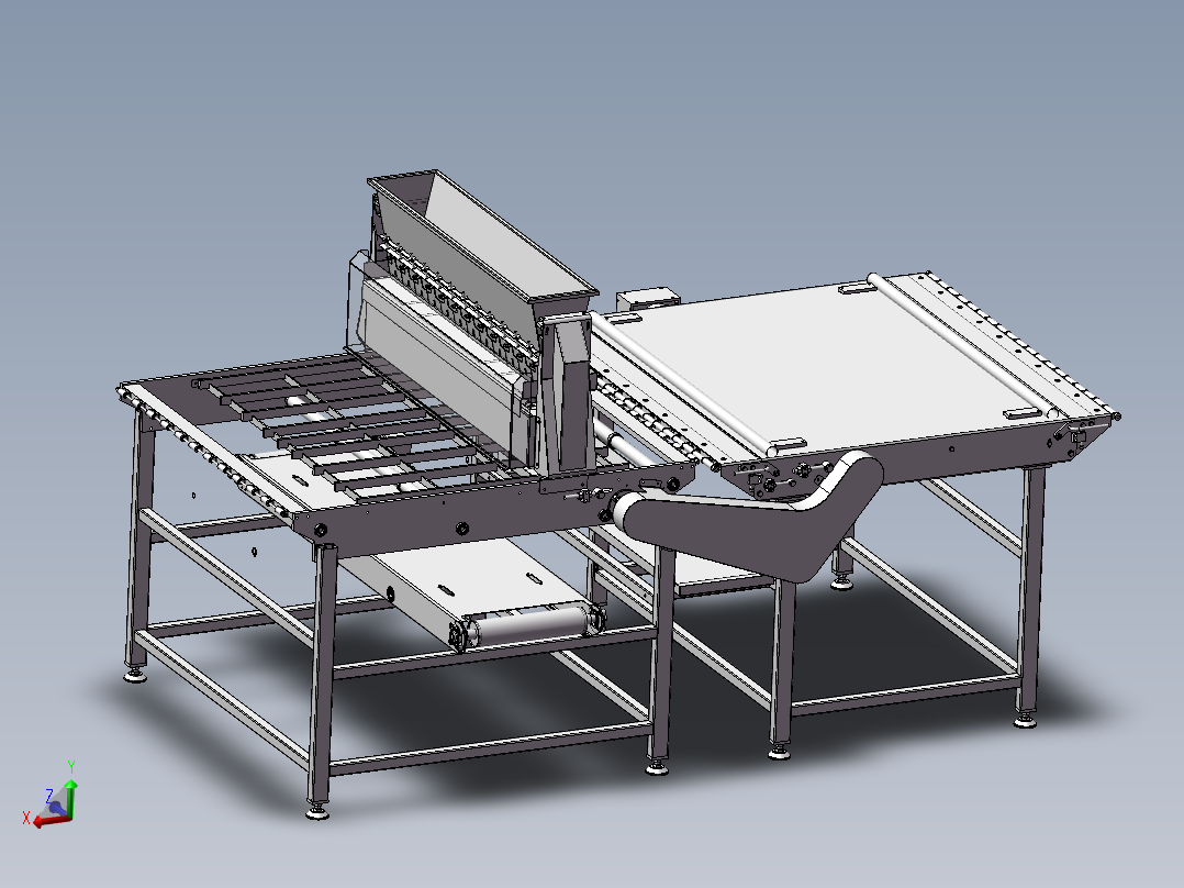 双重机构辊子输送机设备