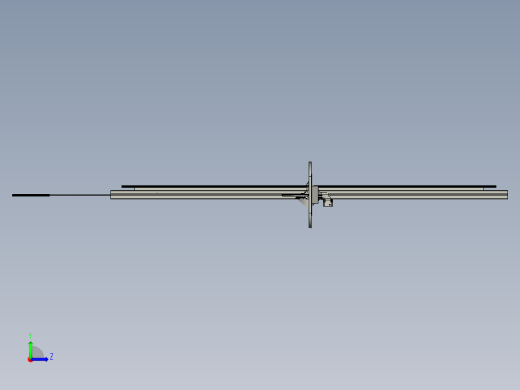 环形导轨线 自动化流水线3D模型左视缩略图