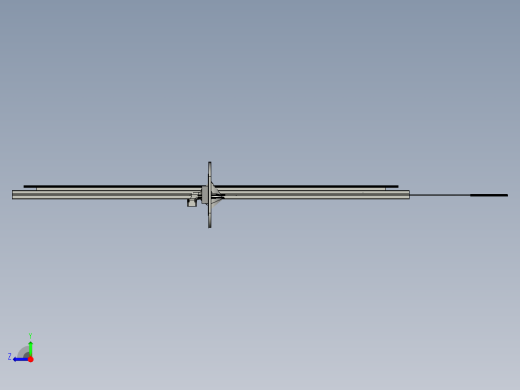 环形导轨线 自动化流水线3D模型右视缩略图
