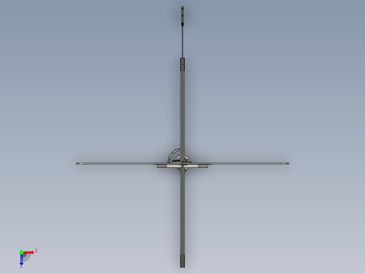 环形导轨线 自动化流水线3D模型俯视缩略图