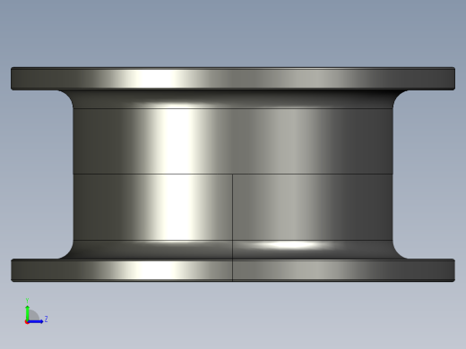 链板被动轮3D模型左视缩略图