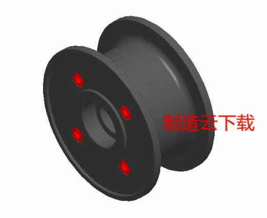 链板被动轮3D模型缩略图