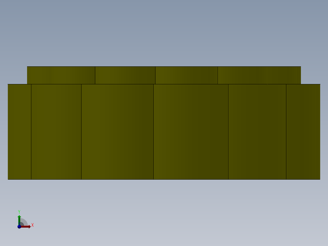 月饼3d模型前视图