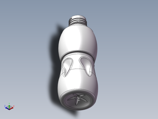 solidworks 塑料瓶子