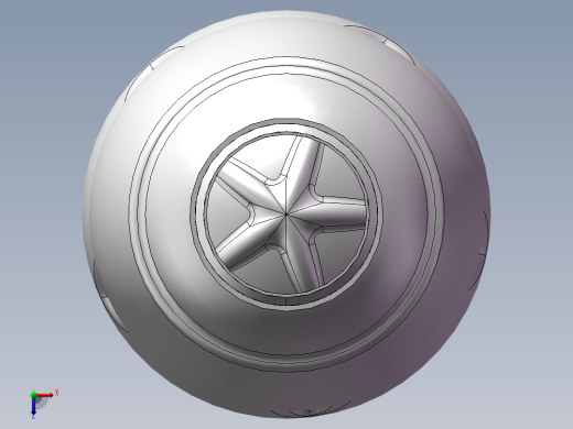 solidworks 塑料瓶子俯视缩略图