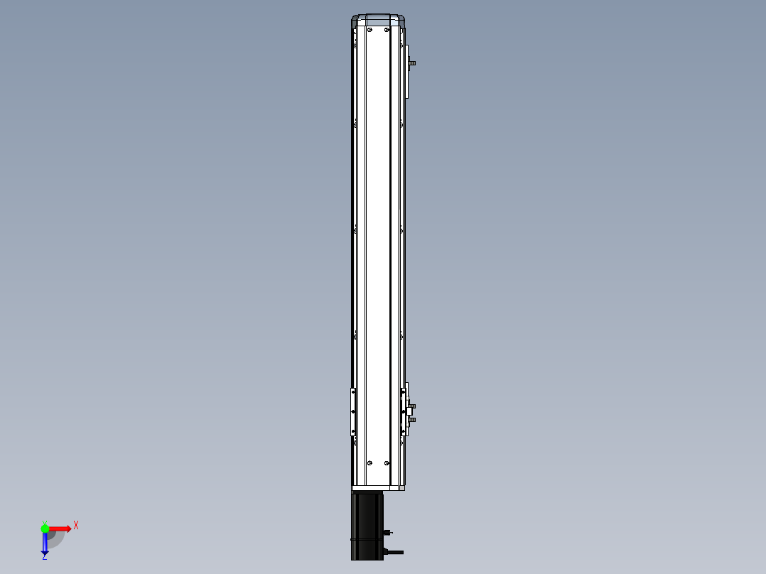 Toyo东佑达直线模组-ETH10-650-BC-200W+煞車俯视图