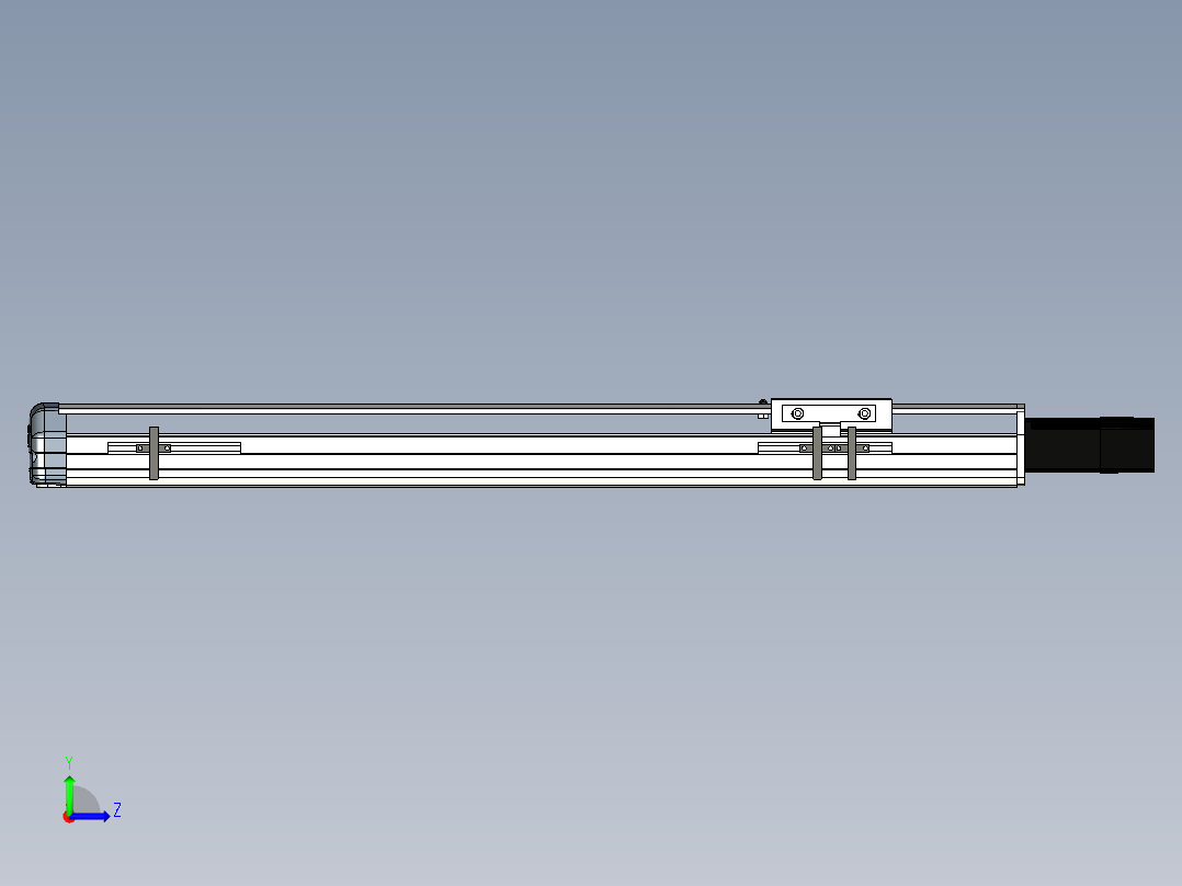 Toyo东佑达直线模组-ETH10-500-BC-100W-ST-C4反左视图