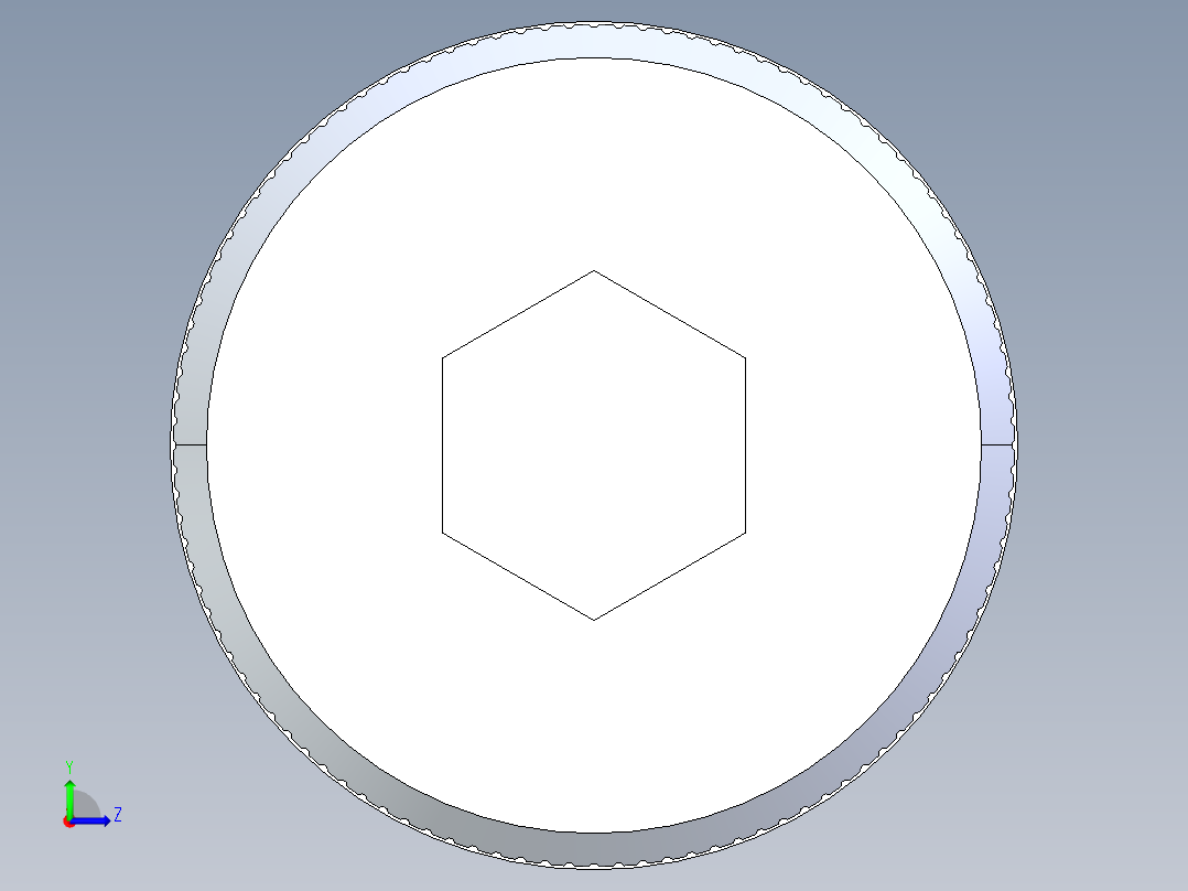 公制SH螺栓选择（DME）-SB DME PM16 x40.STEP左视图