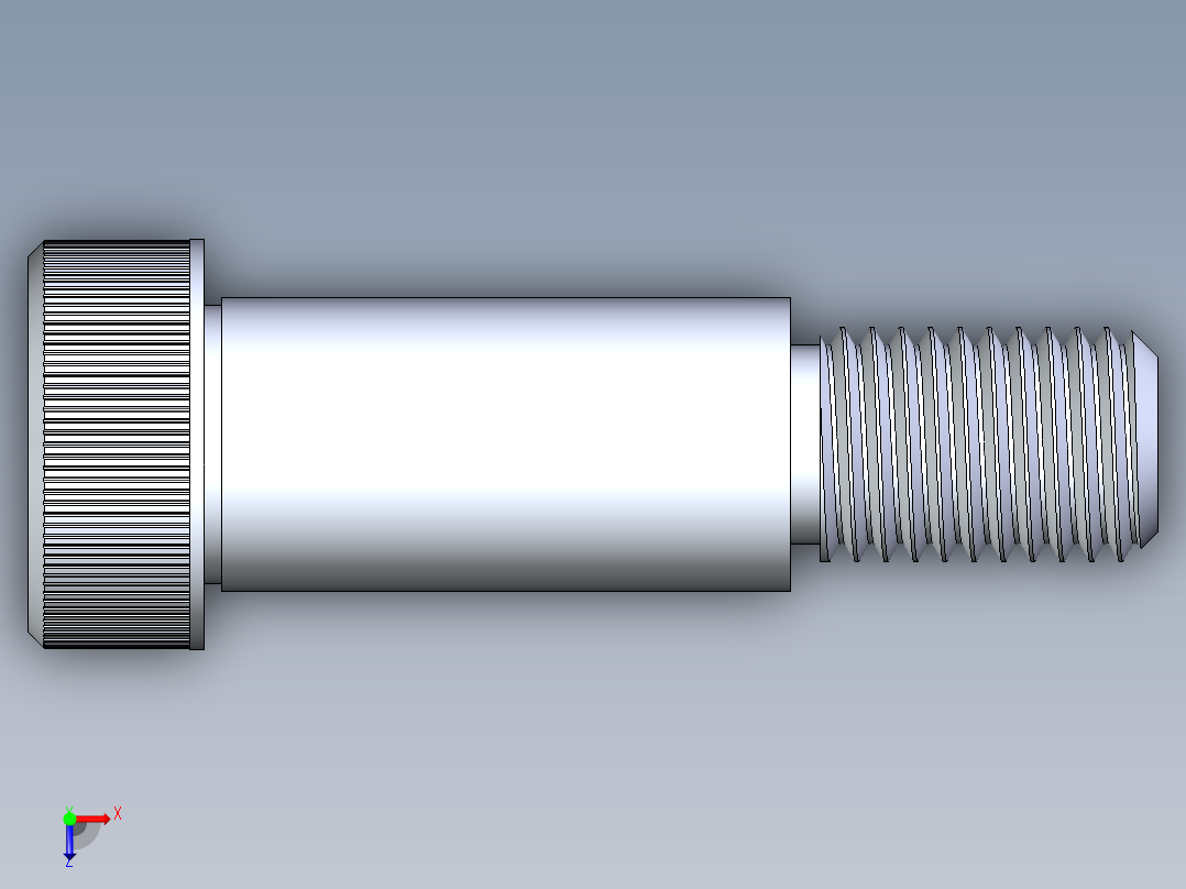 公制SH螺栓选择（DME）-SB DME PM16 x40.STEP俯视图