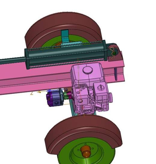移动式木墩木材劈柴机缩略图