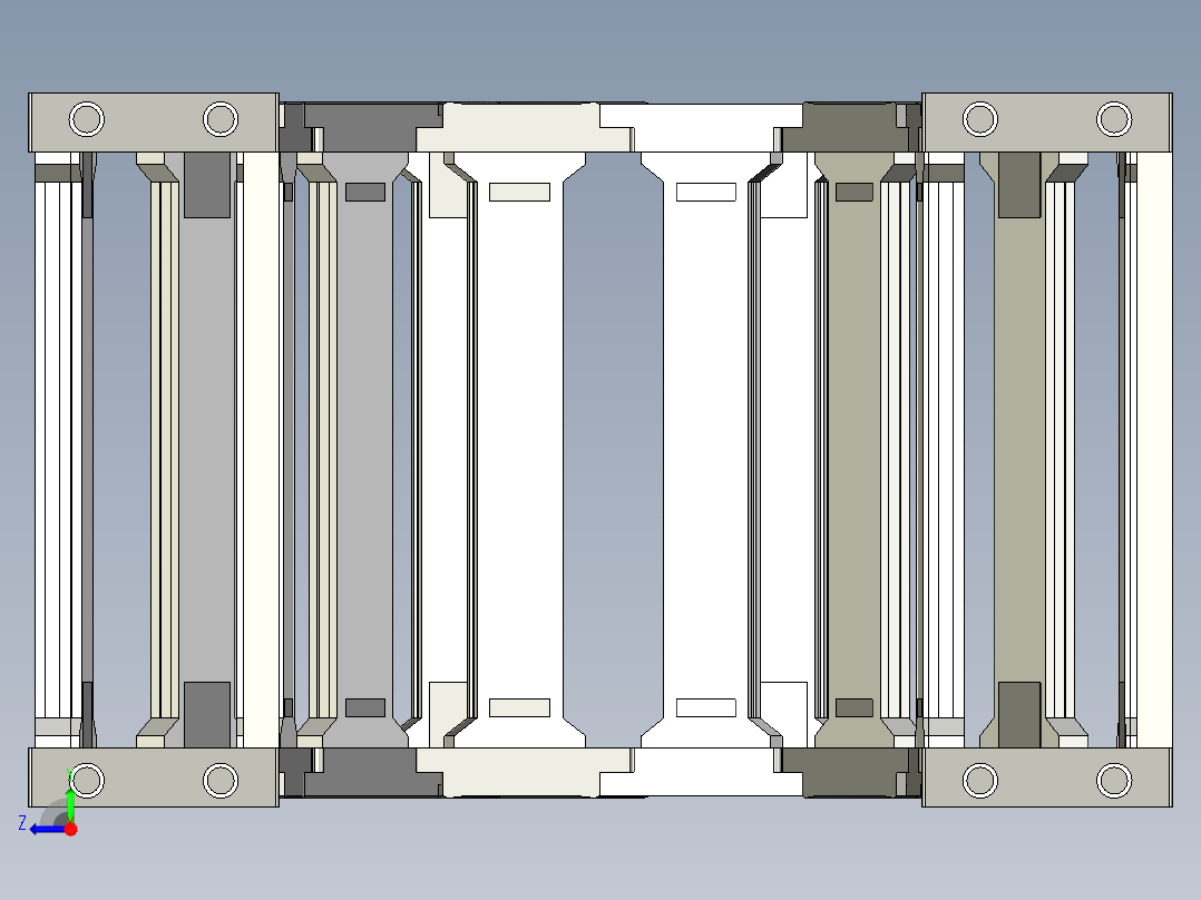 重型链条右视图