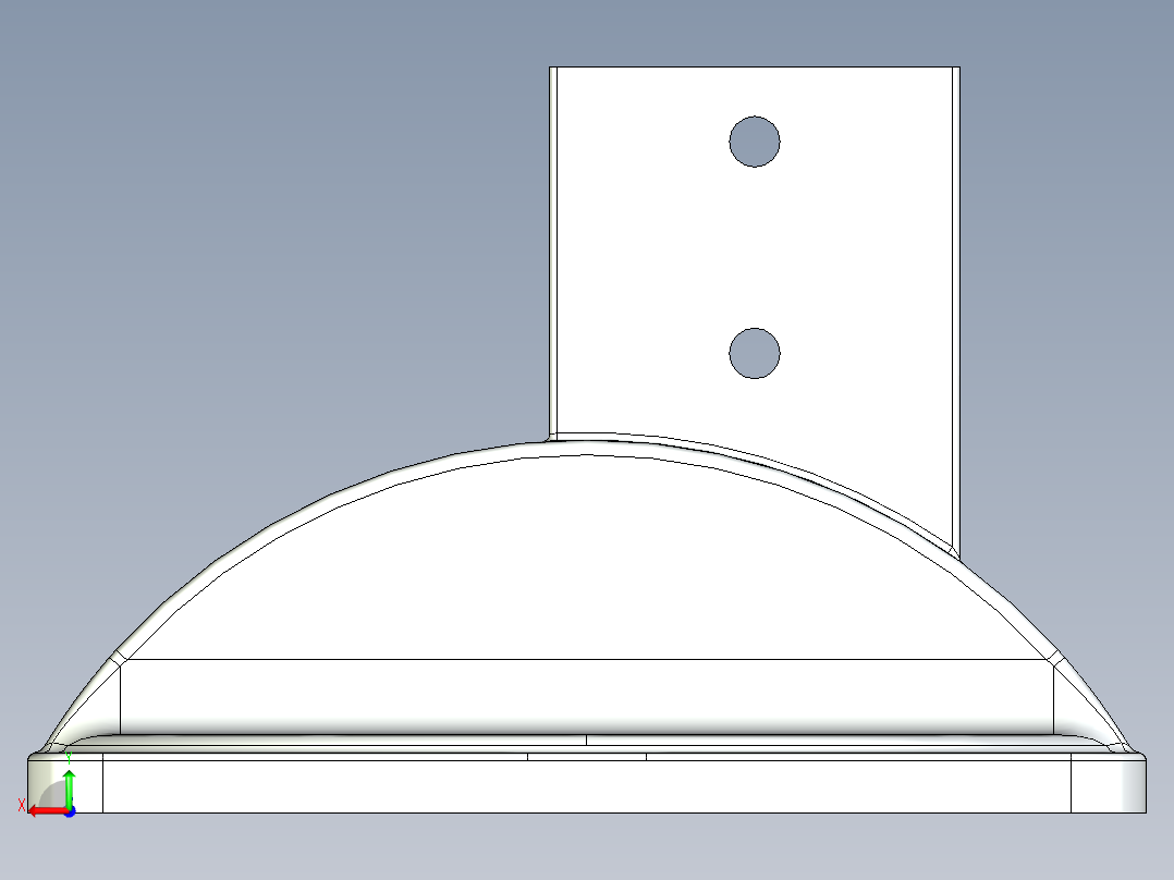 型材-BR 40X40 FLOOR MOUNT BASE KJN40BASE后视图