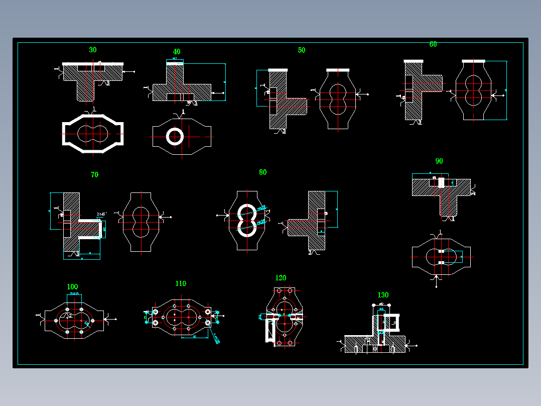 齿轮油泵泵体机械加工工艺规程及工艺装备夹具设计【含CAD图和全套卡片】