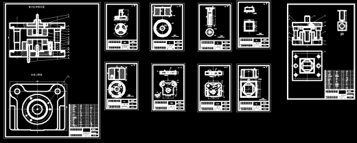 方凸缘筒形件拉伸切边模具设计【全套12张CAD图】缩略图