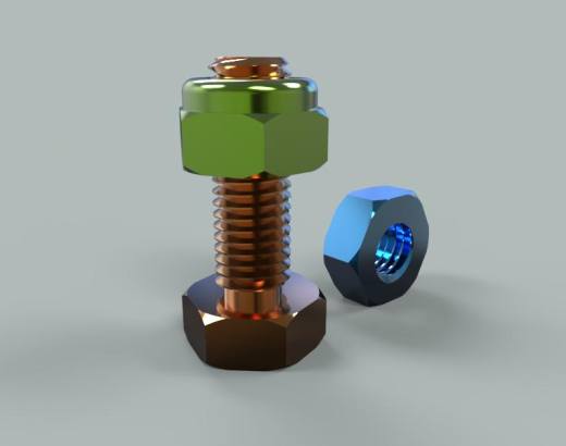 螺钉和螺母M10缩略图