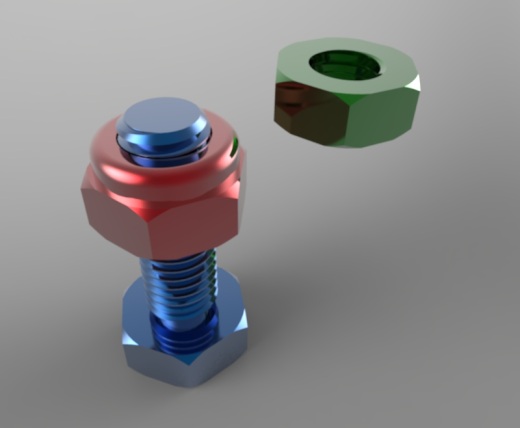螺钉和螺母M10缩略图