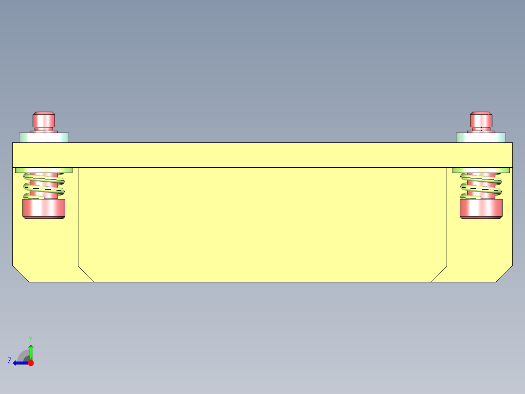 英特尔1U 2U LGA2011 ILM散热器右视图