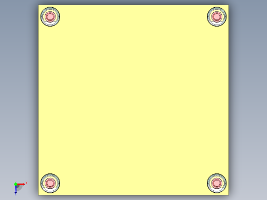 英特尔1U 2U LGA2011 ILM散热器俯视缩略图