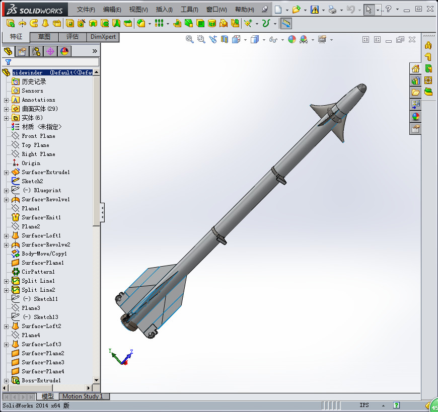 AIM-9响尾蛇导弹