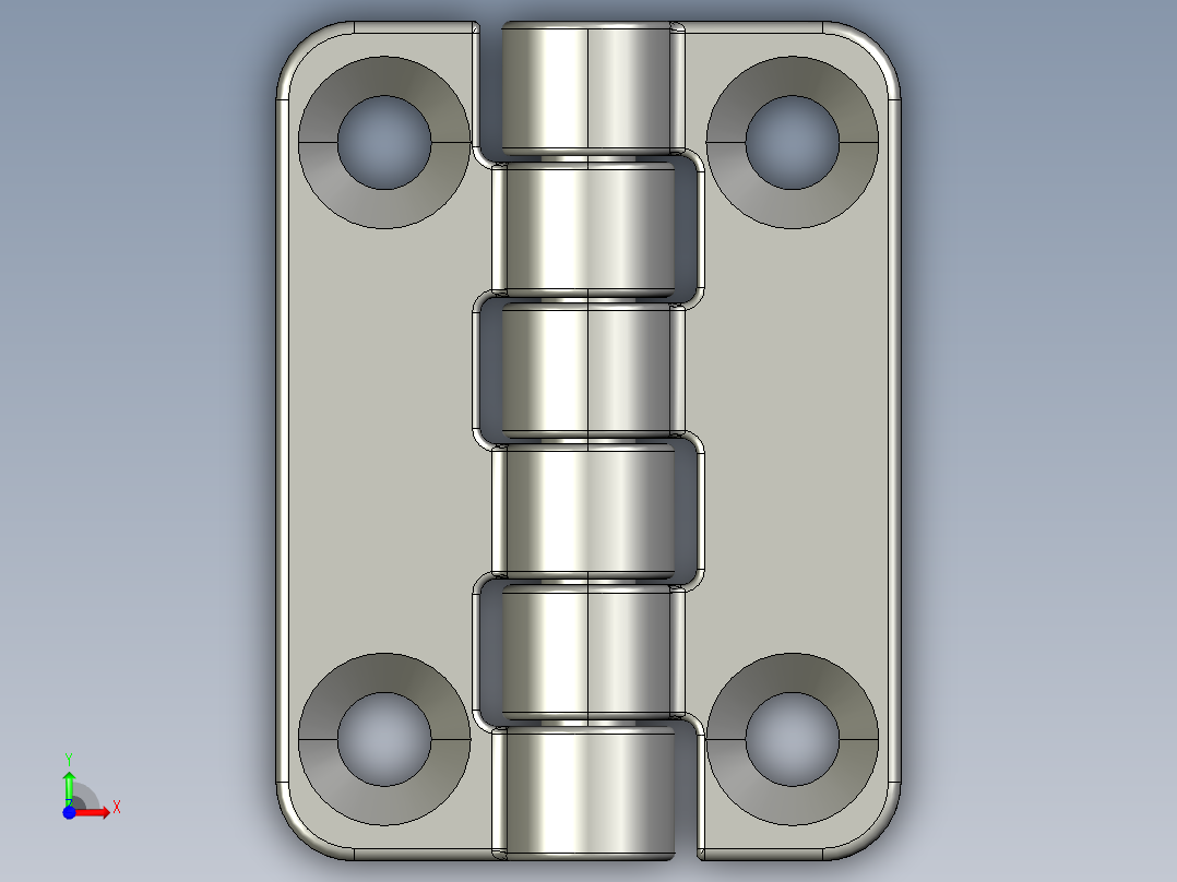 cl209_ck铰链前视图