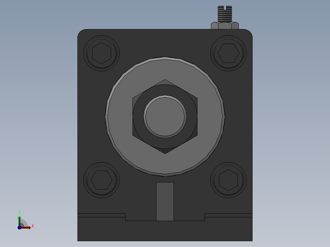 高速气缸 RHC系列(φ50～φ100)16款前视图